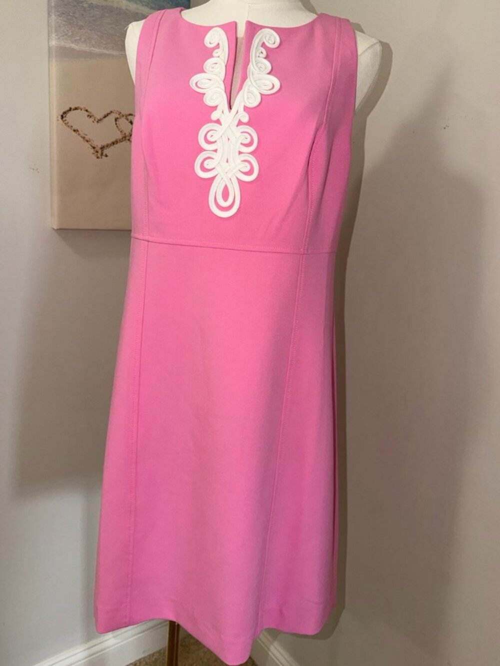 Lilly Pulitzer Trini Viscose Shift Dress - Size 10 - Confetti Pink NWT 🎀